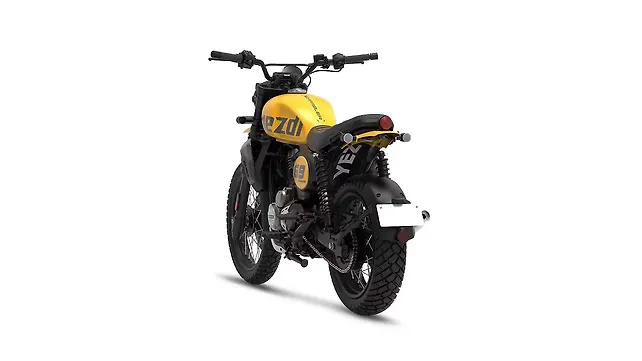 Yezdi Scrambler Left Rear Three Quarter