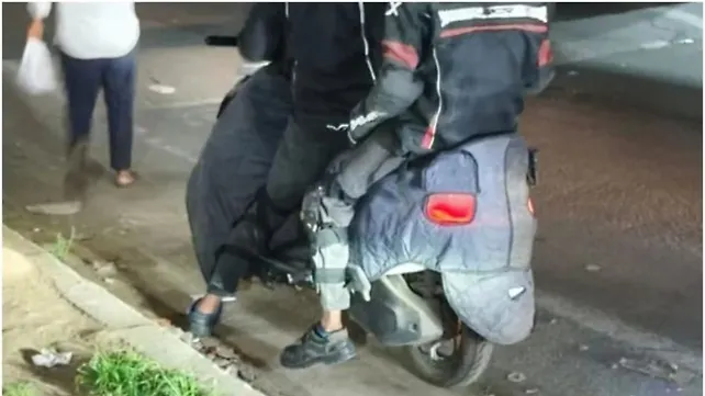 Ather EL Scooter Rear View