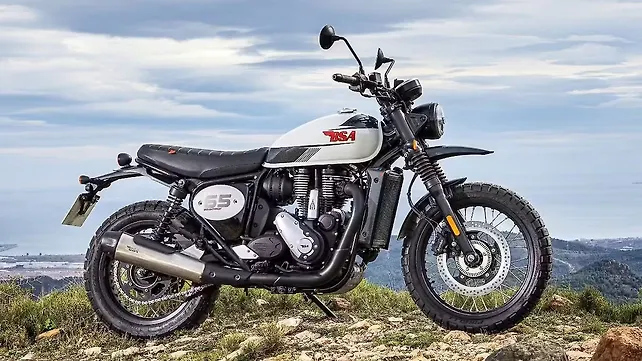 BSA Scrambler 650 Right Side View
