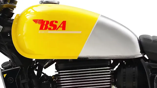 BSA Scrambler 650 Left Side View