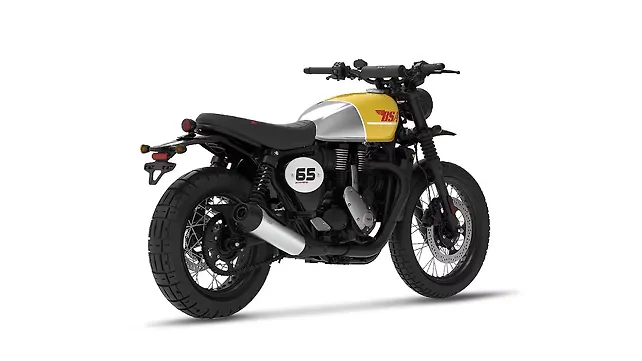 BSA Scrambler 650 Right Rear Three Quarter