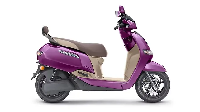 TVS iQube Right Side View