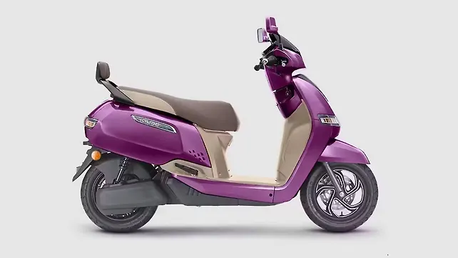 TVS iQube Right Side View
