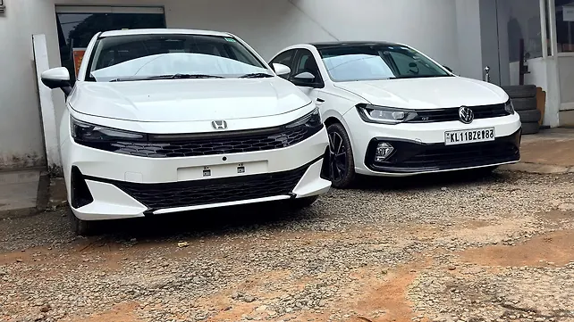 New Honda City Facelift Spotted Next to Virtus: Interior Leaked New Honda City Facelift Spotted Next to Virtus: Interior Leaked