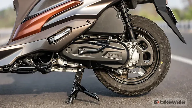 Suzuki Burgman Street 125 Engine From Left