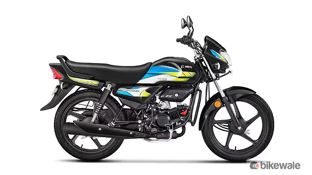 Hero HF Deluxe Flex Fuel Right Side View