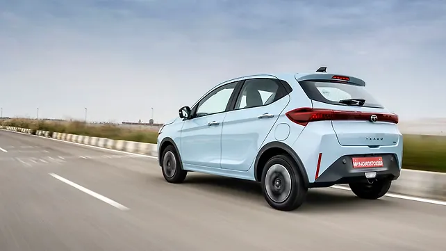 Tata Tiago Left Rear Three Quarter