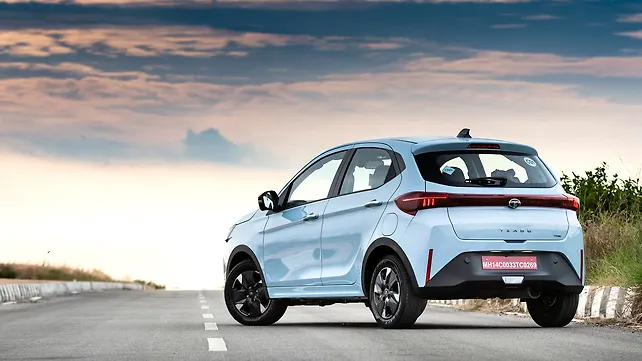 Tata Tiago Left Rear Three Quarter