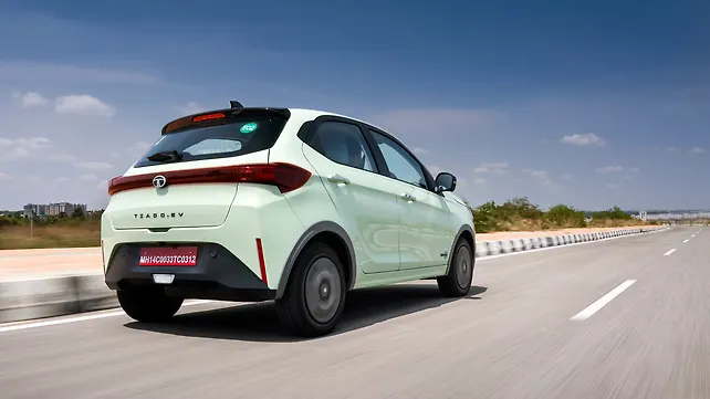 Tata Tiago EV Right Rear Three Quarter