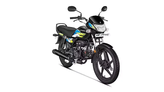 Hero HF Deluxe Flex Fuel Right Front Three Quarter