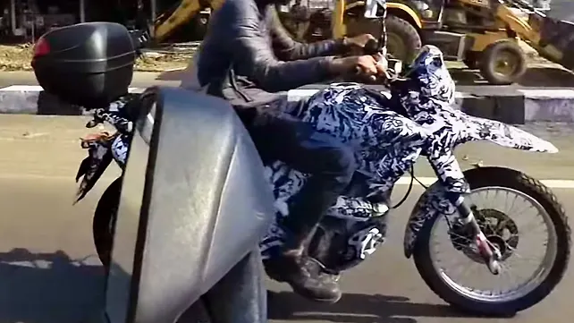 Bajaj  Right Side View