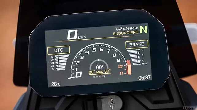 BMW F 450 GS Tachometer