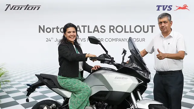 Norton Atlas global launch in July, first production bike rolls out of Hosur