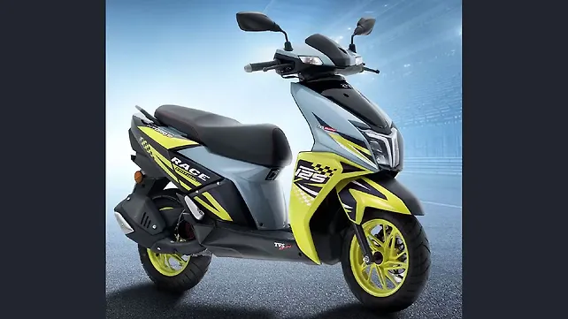 TVS Ntorq 125 Right Front Three Quarter