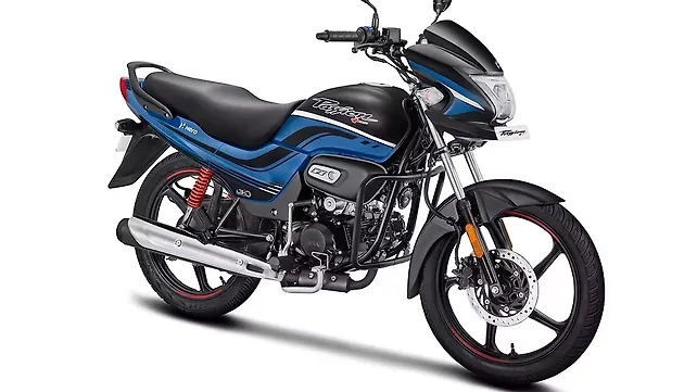 Hero Passion Plus Right Front Three Quarter