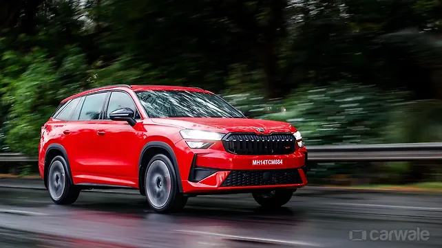 Skoda Kodiaq RS Right Front Three Quarter