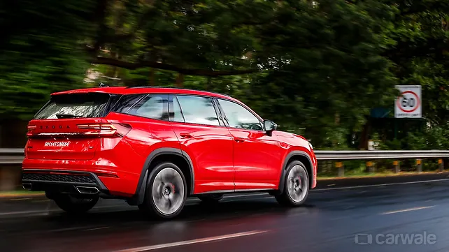 Skoda Kodiaq RS Right Rear Three Quarter