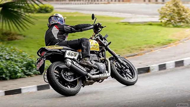 Triumph Tracker 400 Right Side View