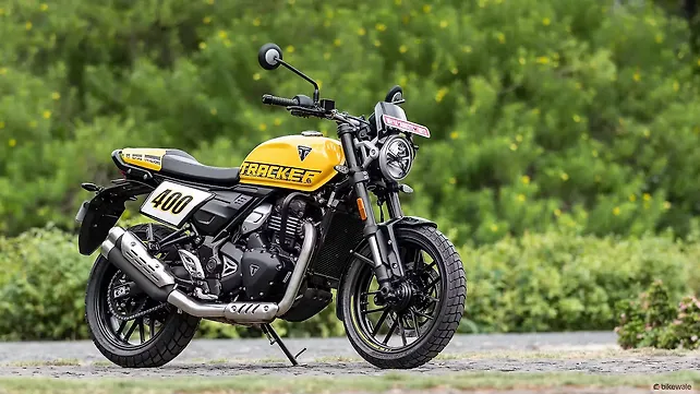 Triumph Tracker 400 Right Side View
