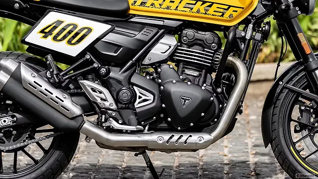 Triumph Tracker 400 Right Side View