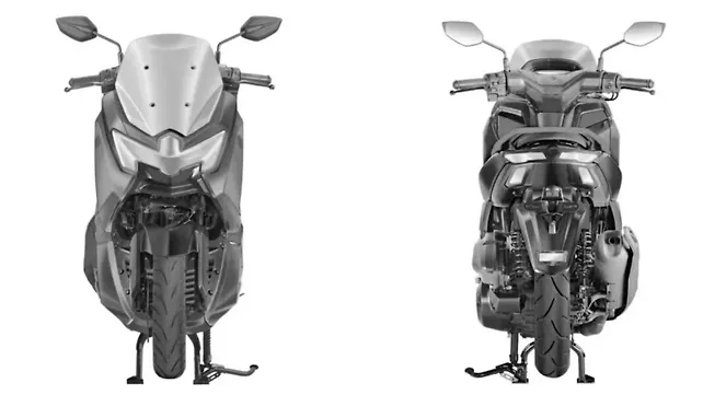 Yamaha Nmax 155 Right Front Three Quarter