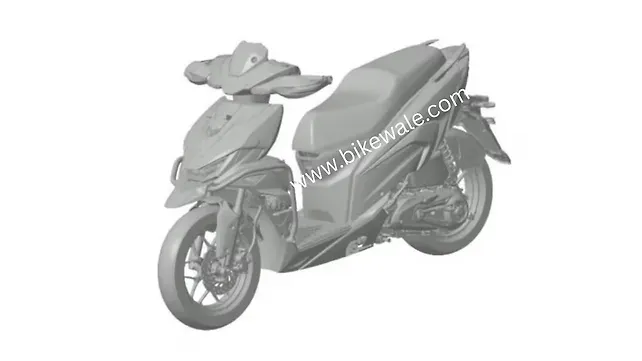 Hero Xoom 125 Left Front Three Quarter