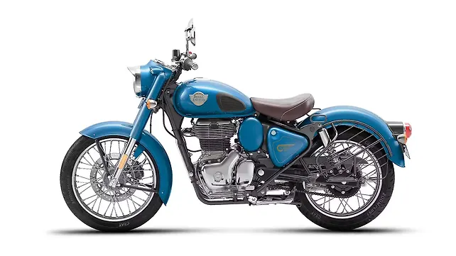 Triumph Bonneville 400 Left Side View