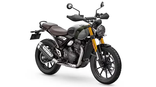 2027 Triumph Scrambler 400 X Sports a New Khaki Look
