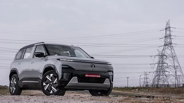Tata Sierra EV Right Front Three Quarter