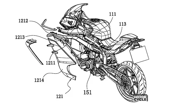 CFMoto  Left Rear Three Quarter