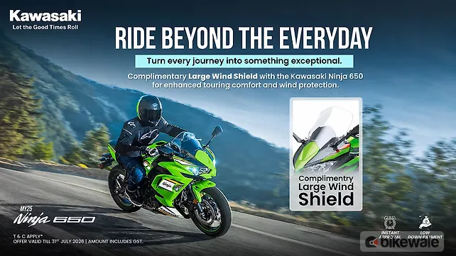 Kawasaki Ninja 650 Right Front Three Quarter