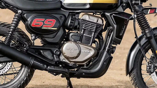 Yezdi Scrambler Right Side View