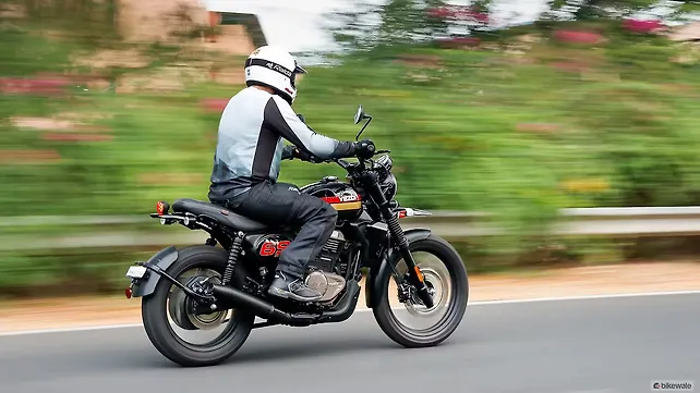 Yezdi Scrambler Right Side View