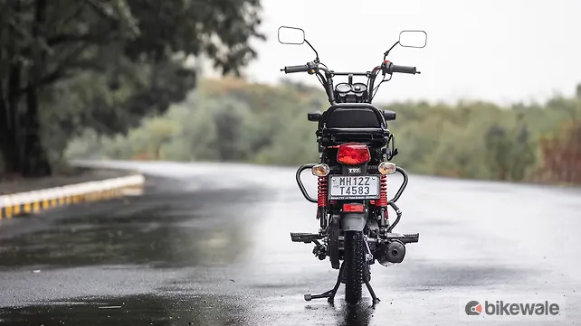 TVS XL 100 Heavy Duty Rear View