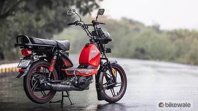 TVS XL 100 Heavy Duty Right Rear Three Quarter