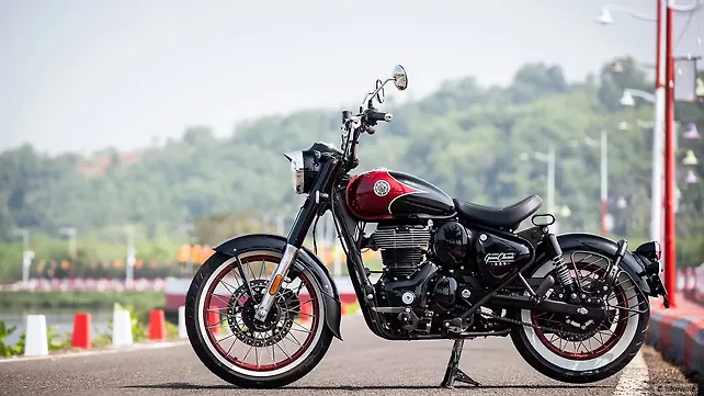 Royal Enfield Classic 350 Left Side View