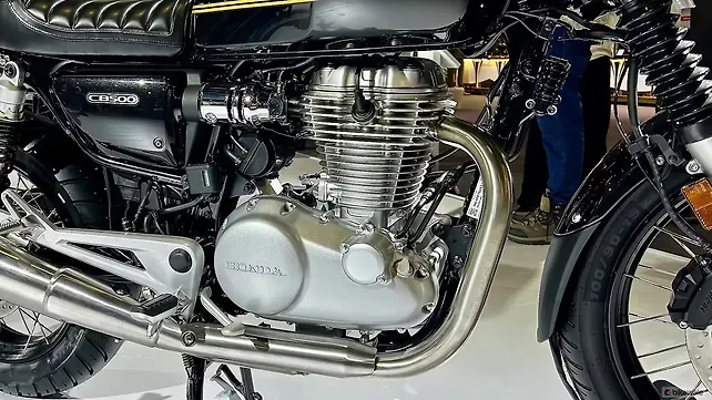 Honda CB500 Engine From Right