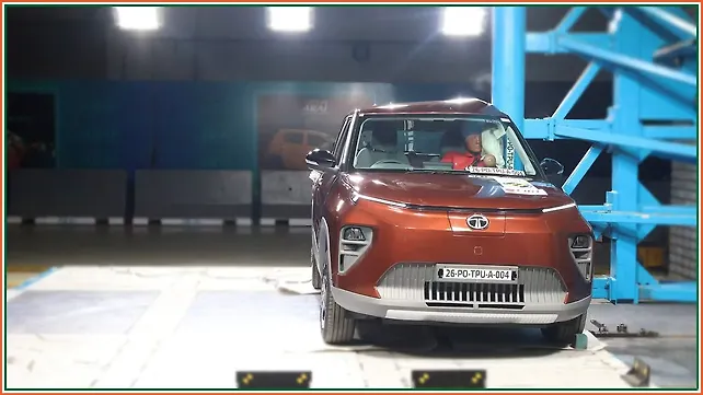 Tata Punch EV Scores 5 Stars in Bharat NCAP Crash Test Tata Punch EV Scores 5 Stars in Bharat NCAP Crash Test