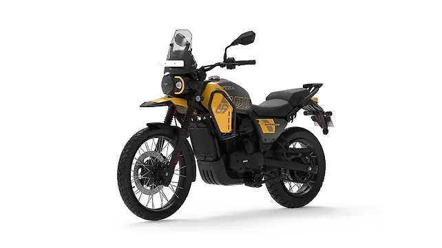 Yezdi Adventure Left Front Three Quarter