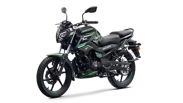 TVS Raider 125 Left Front Three Quarter