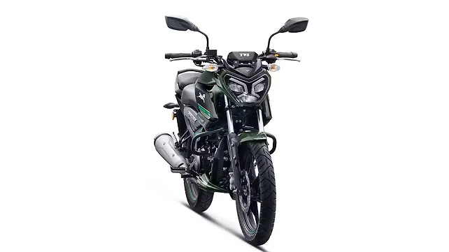 TVS Raider 125 Right Front Three Quarter