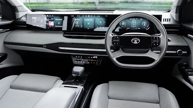 Tata Sierra EV Dashboard