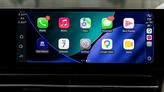 Tata Sierra EV Infotainment System