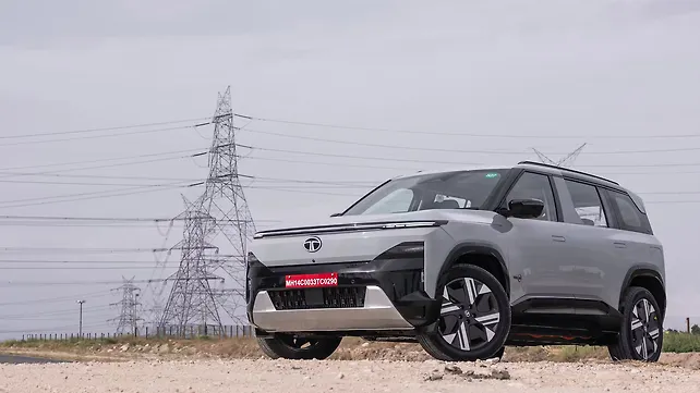 Tata Sierra EV Left Front Three Quarter