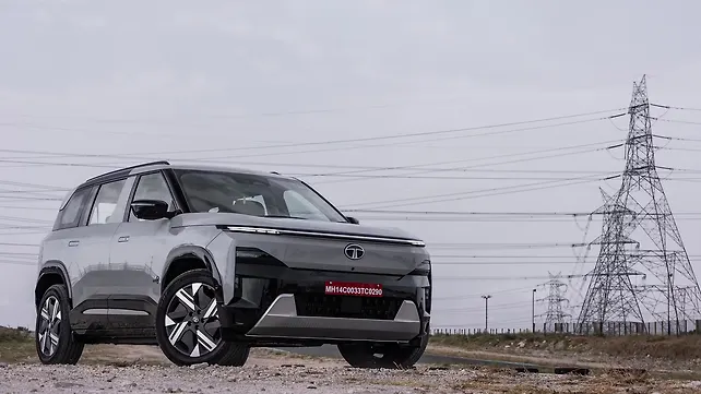 Tata Sierra EV Right Front Three Quarter