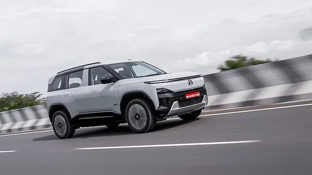 Tata Sierra EV Right Front Three Quarter