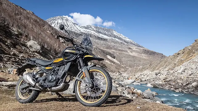 Royal Enfield Himalayan 450 Front View