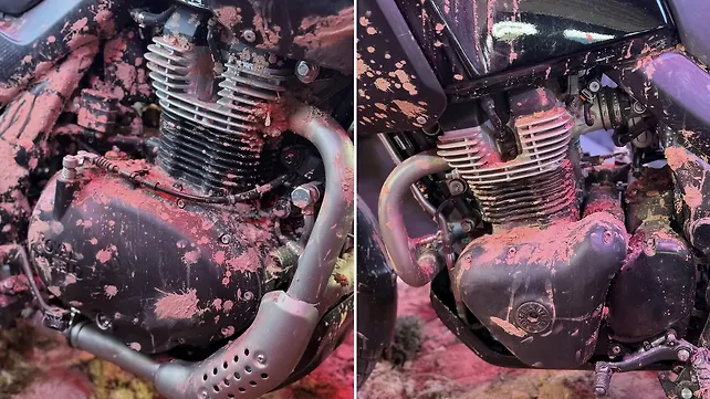 Royal Enfield Himalayan 750 Engine From Left