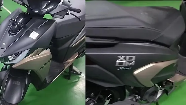Hero Xoom 125 with New Colour Scheme Spotted At Dealership Ahead of Launch Hero Xoom 125 with New Colour Scheme Spotted At Dealership Ahead of Launch