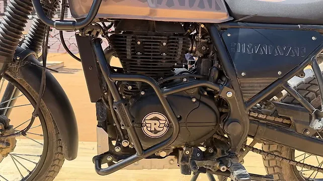 Royal Enfield Himalayan 440 Engine From Left Royal Enfield Himalayan 440 Engine From Left